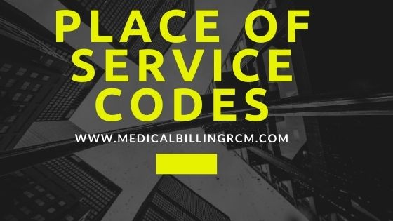 place of service codes in medical billing